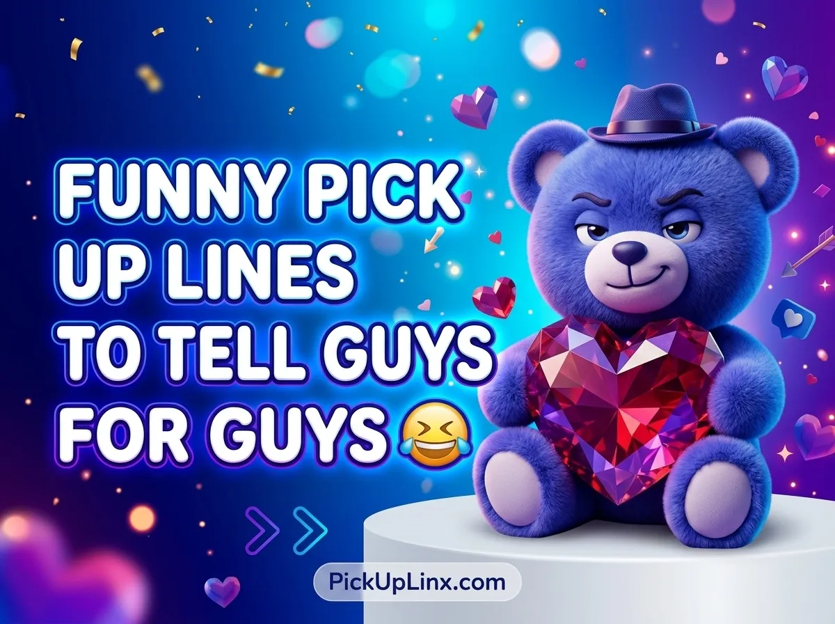 Funny Pick Up Lines to Tell Guys for Guys 