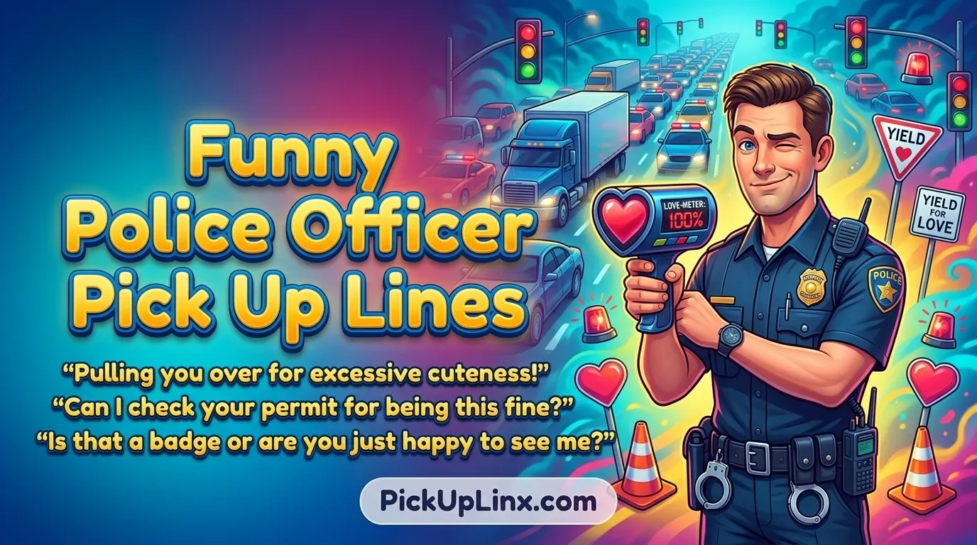 Funny Police Officer Pick Up Lines