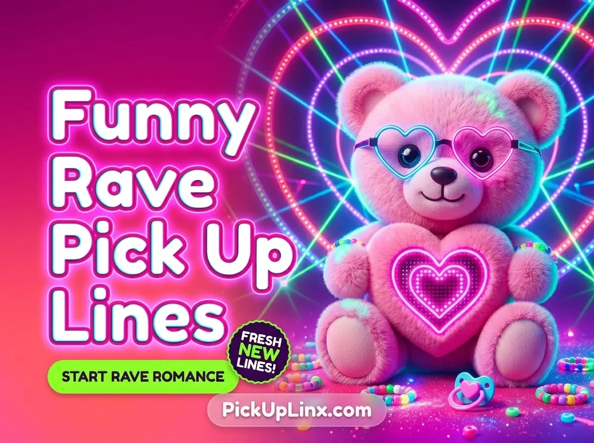 Funny Rave Pick Up Lines 