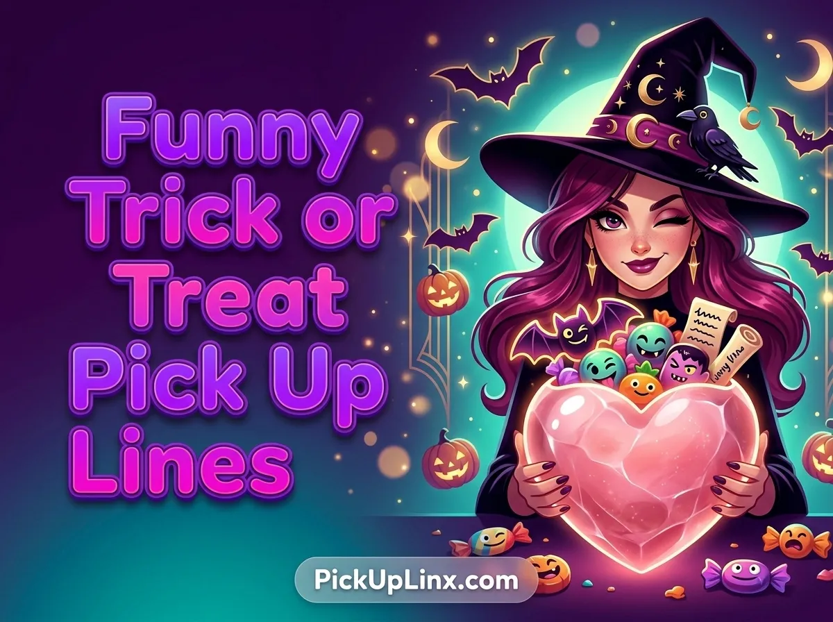 Funny Trick or Treat Pick Up Lines 
