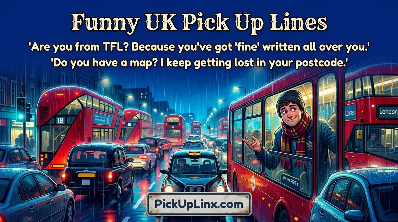 Funny UK Pick Up Lines 