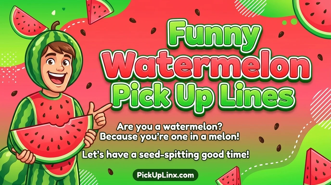  Funny Watermelon Pick Up Lines