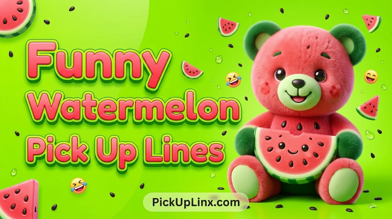 Funny Watermelon Pick Up Lines