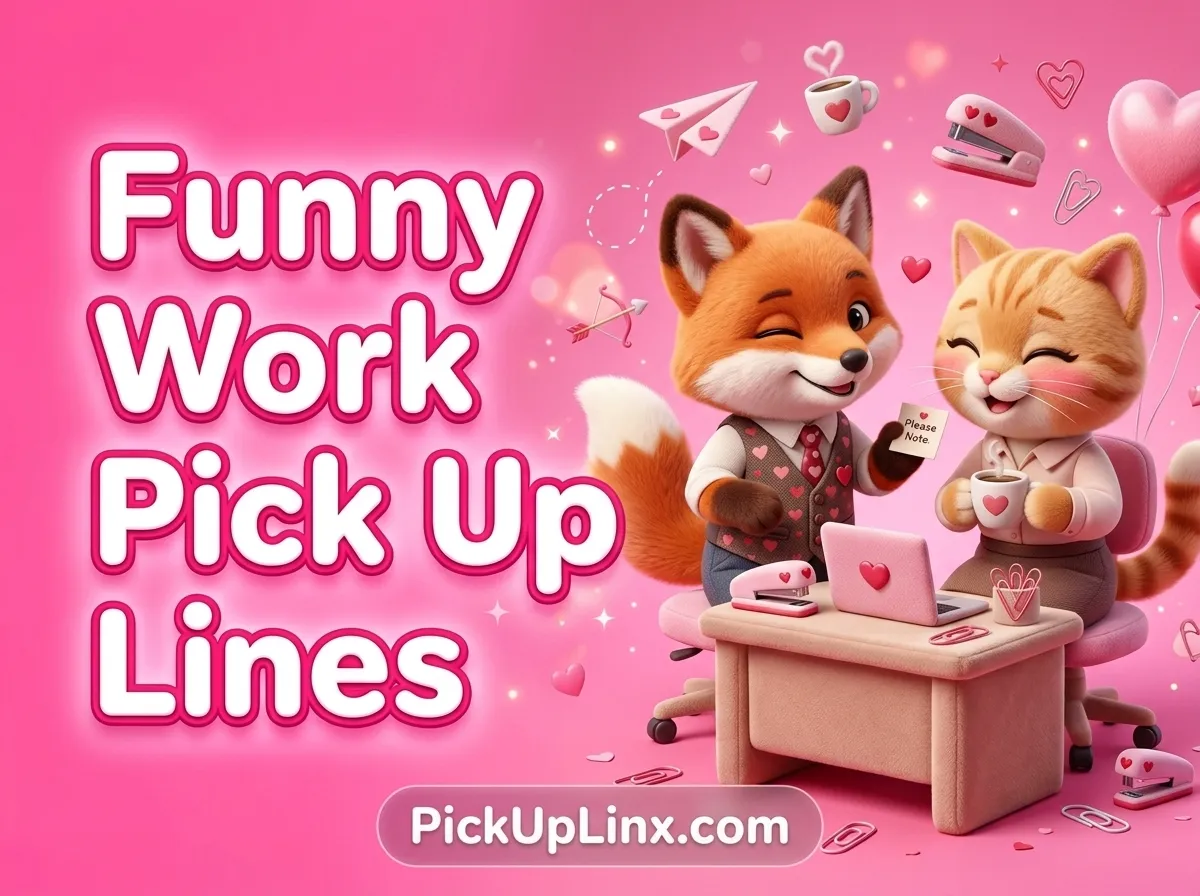 Funny Work Pick Up Lines