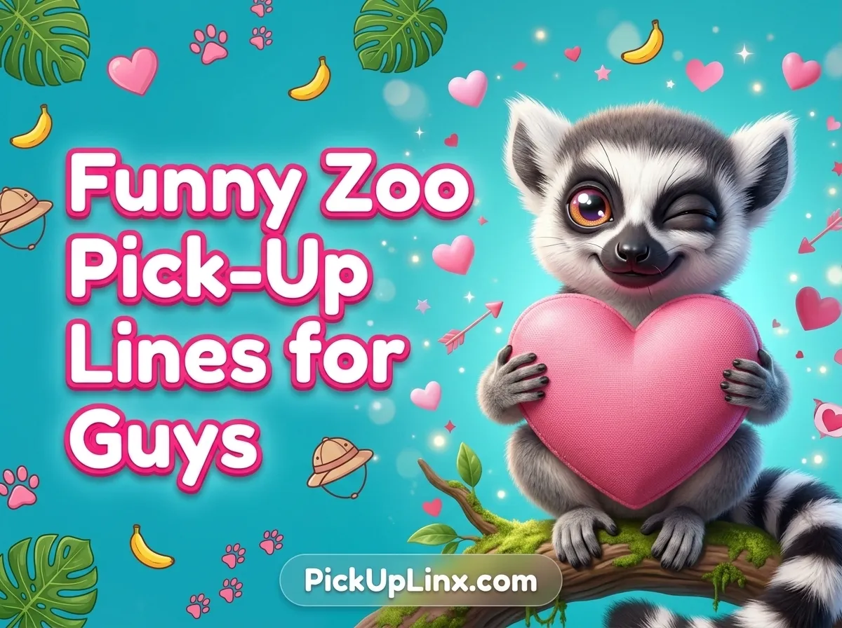 Funny Zoo Pick-Up Lines for Guys