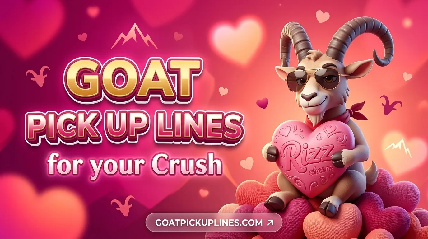Goat Pick Up Lines for Your Crush