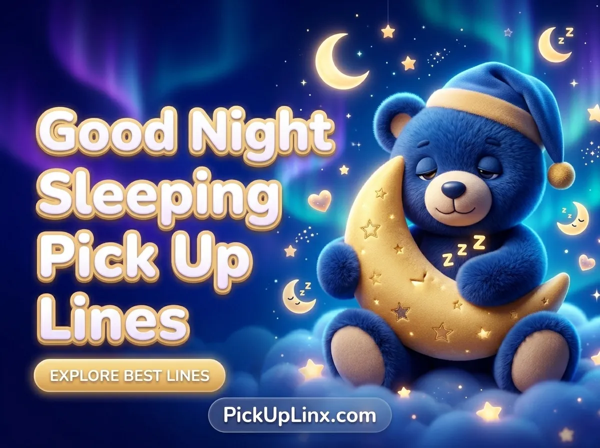 Good Night Sleeping Pick Up Lines