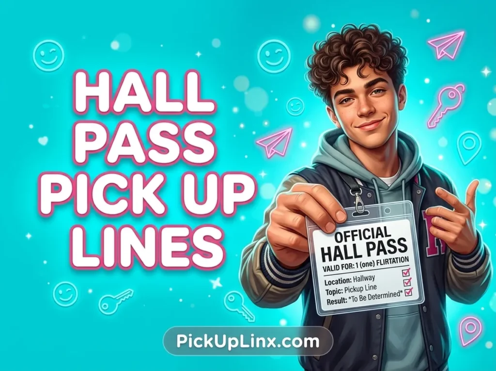 Hall Pass Pick Up Lines