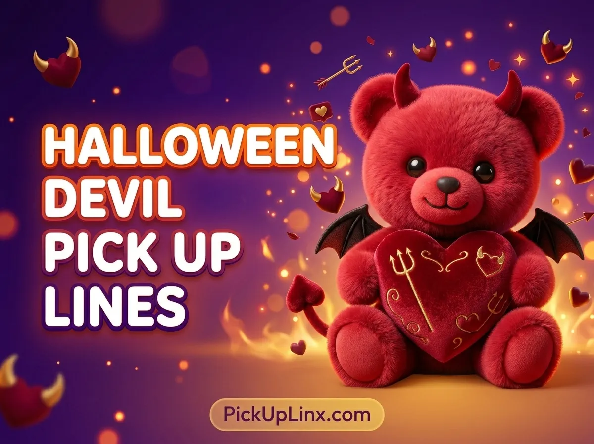 Halloween Devil Pick Up Lines