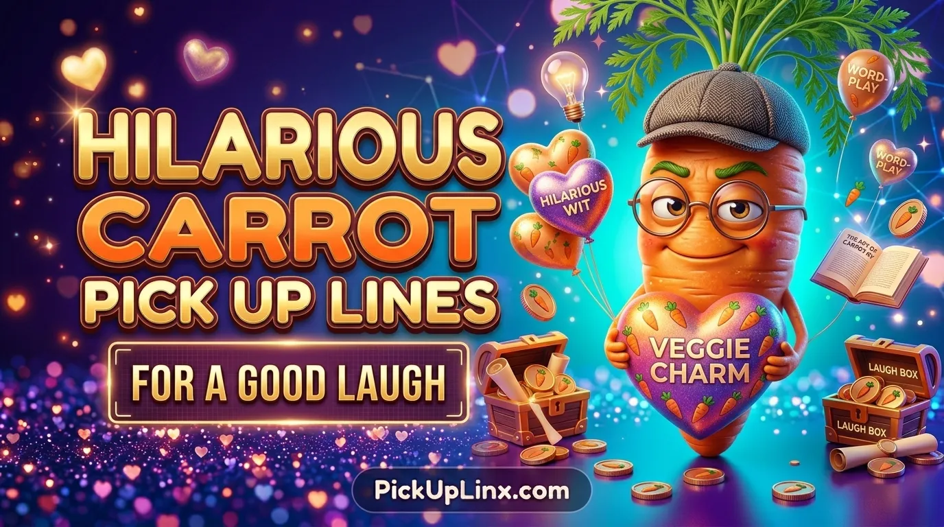 Hilarious Carrot Pick Up Lines for a Good Laugh