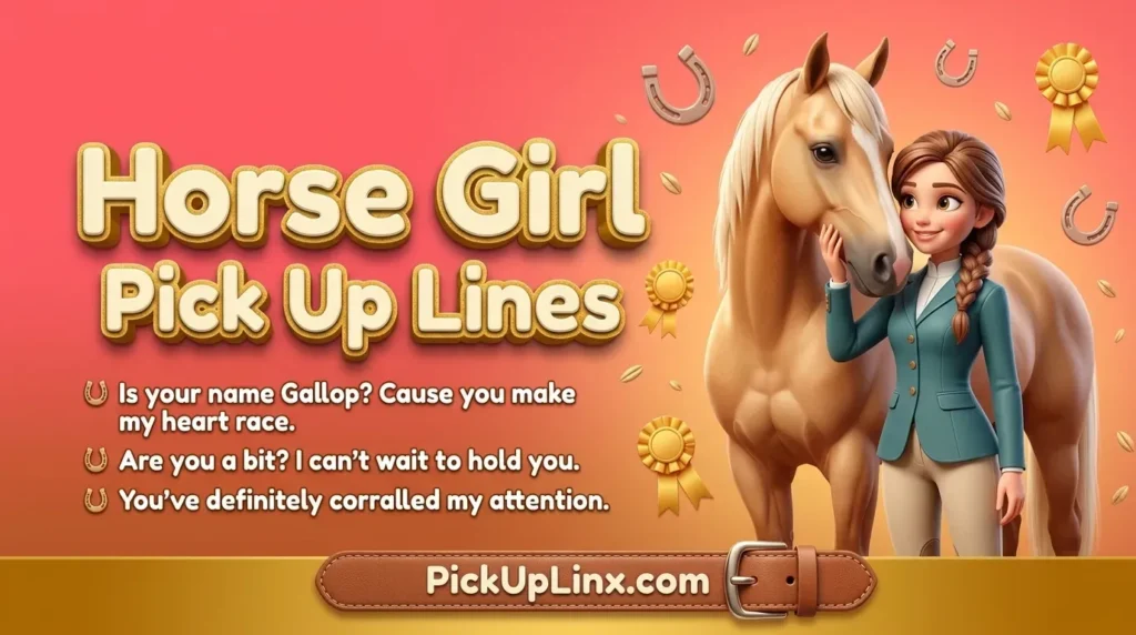 Horse Girl Pick Up Lines