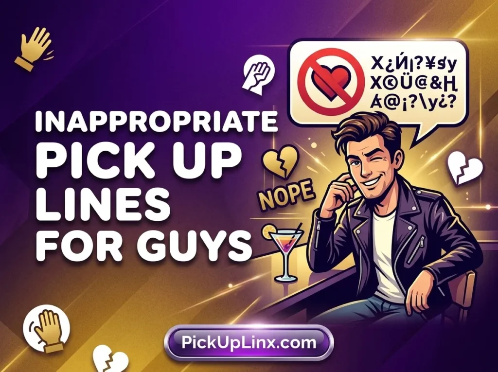 Inappropriate Pick Up Lines for Guys