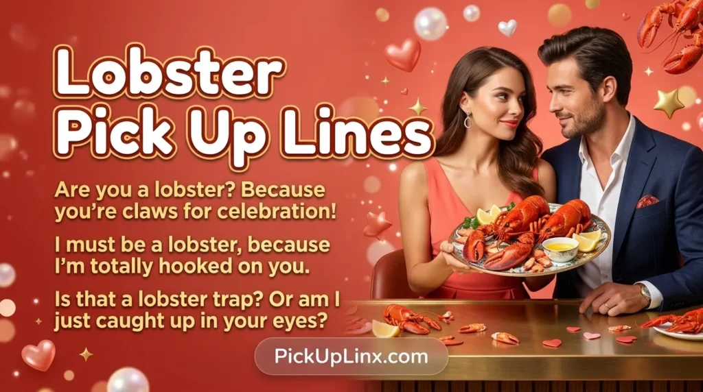 Lobster Pick Up Lines
