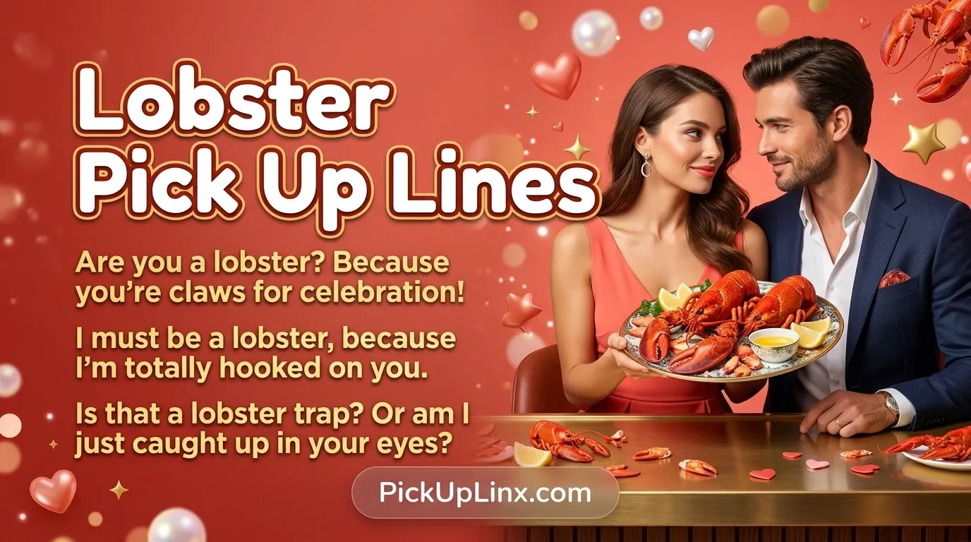 Lobster Pick Up Lines