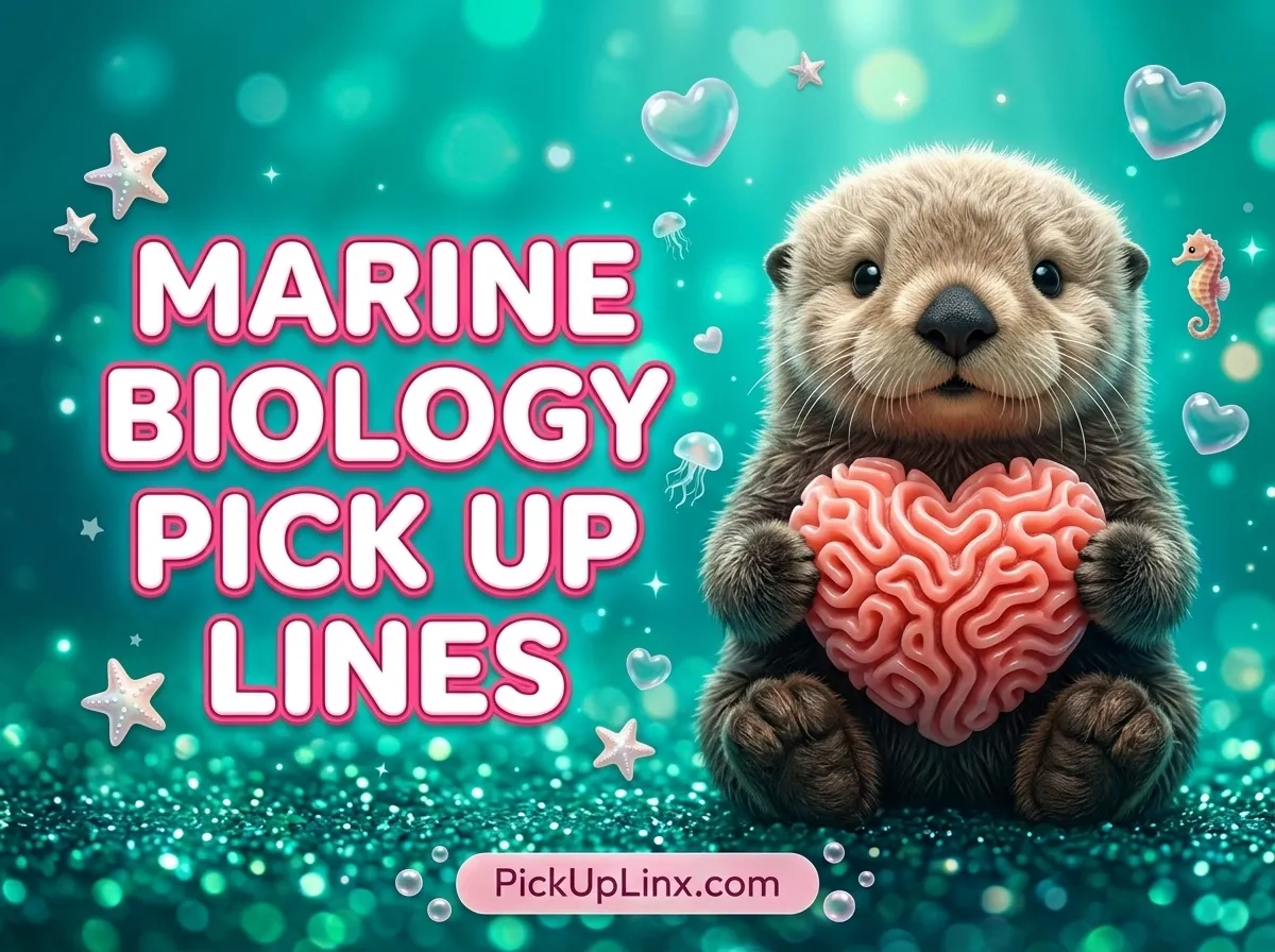 Marine Biology Pick Up Lines