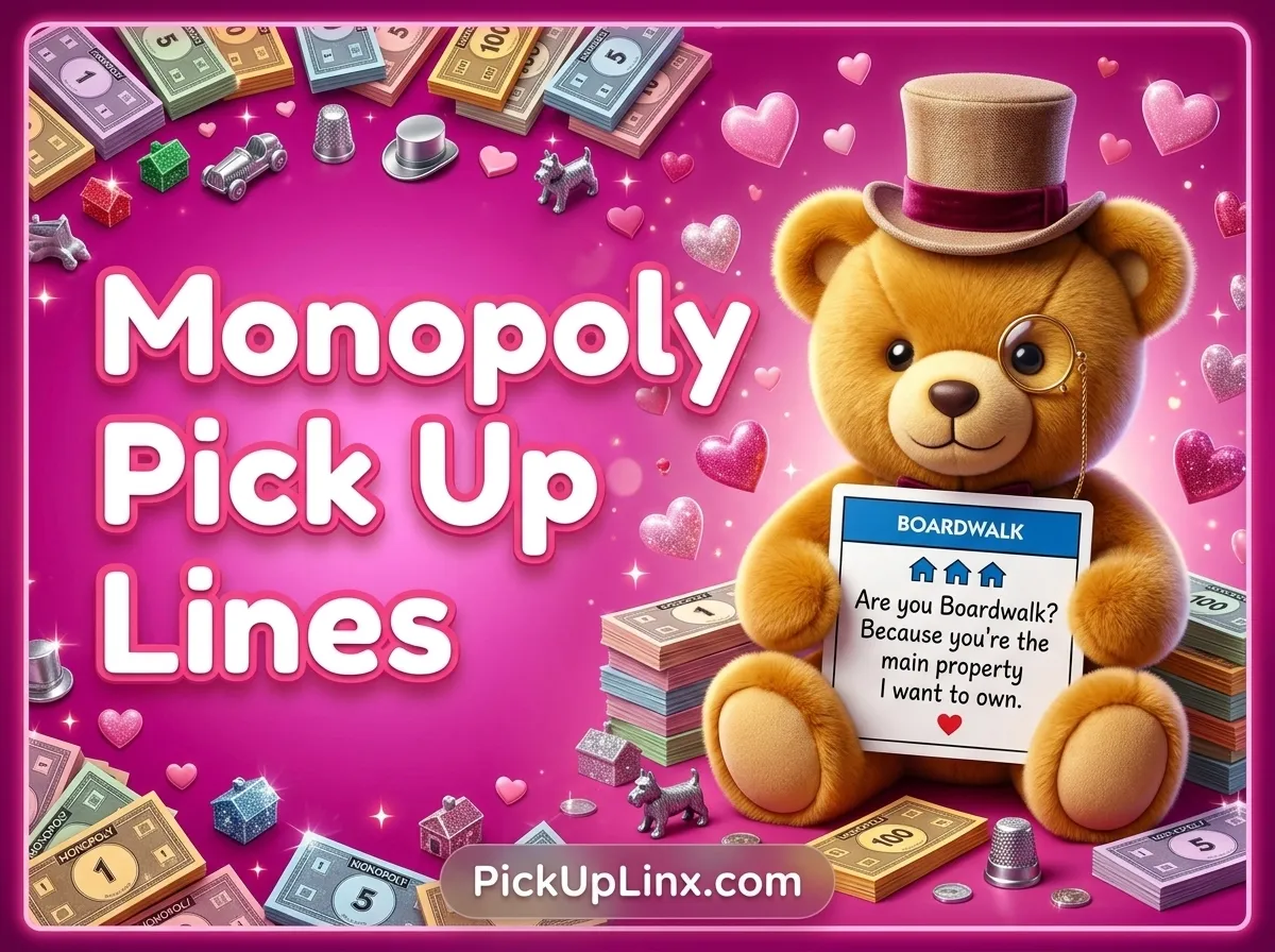 Monopoly Pick Up Lines