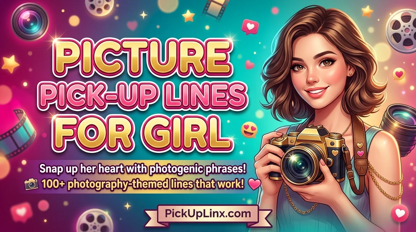 Picture Pick-Up Lines for Girl