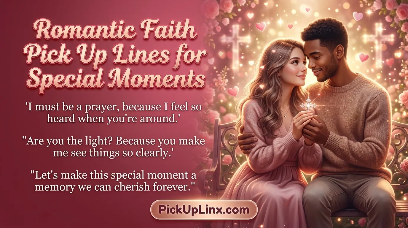 Romantic Faith Pick Up Lines for Special Moments