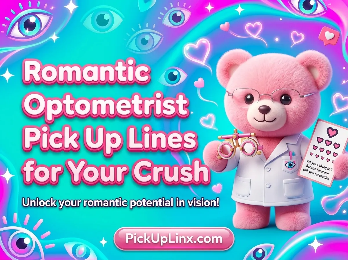 Romantic Optometrist Pick Up Lines for Your Crush