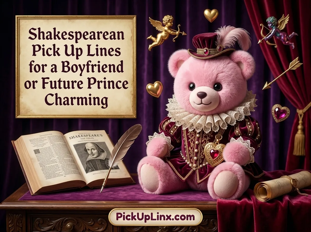 Shakespearean Pick Up Lines for a Boyfriend or Future Prince Charming