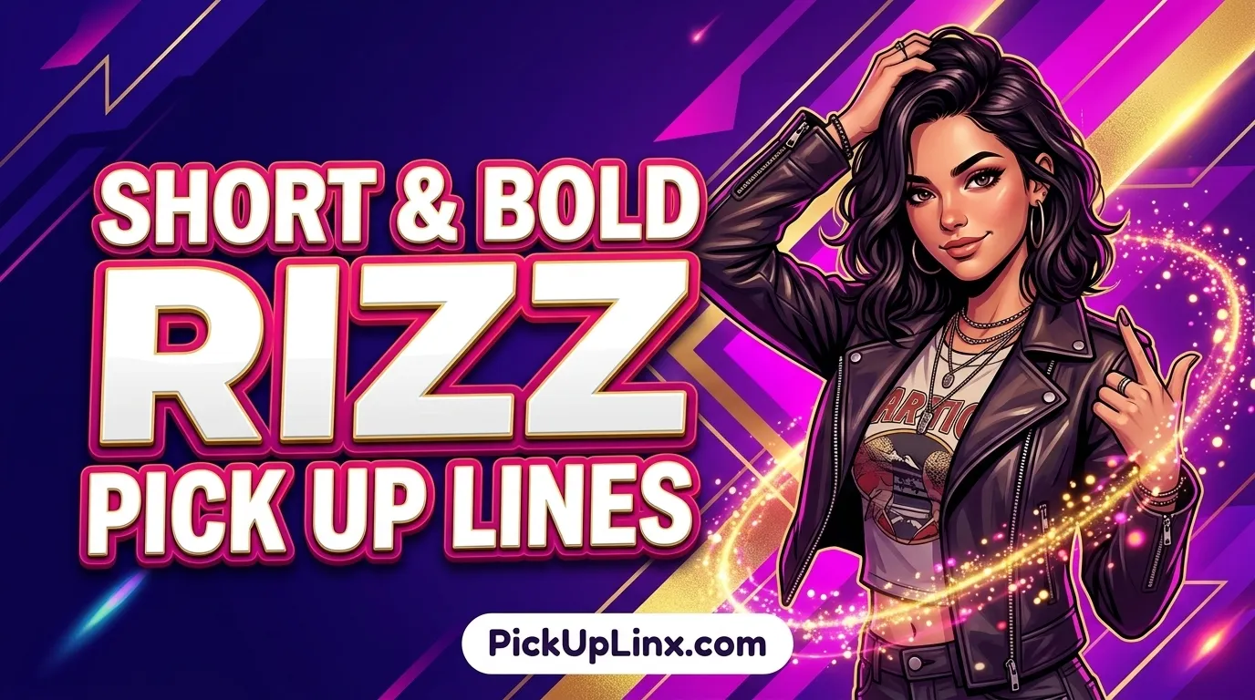 Short & Bold Rizz Pick Up Lines
