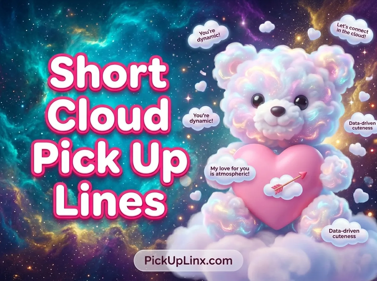 Short Cloud Pick Up Lines