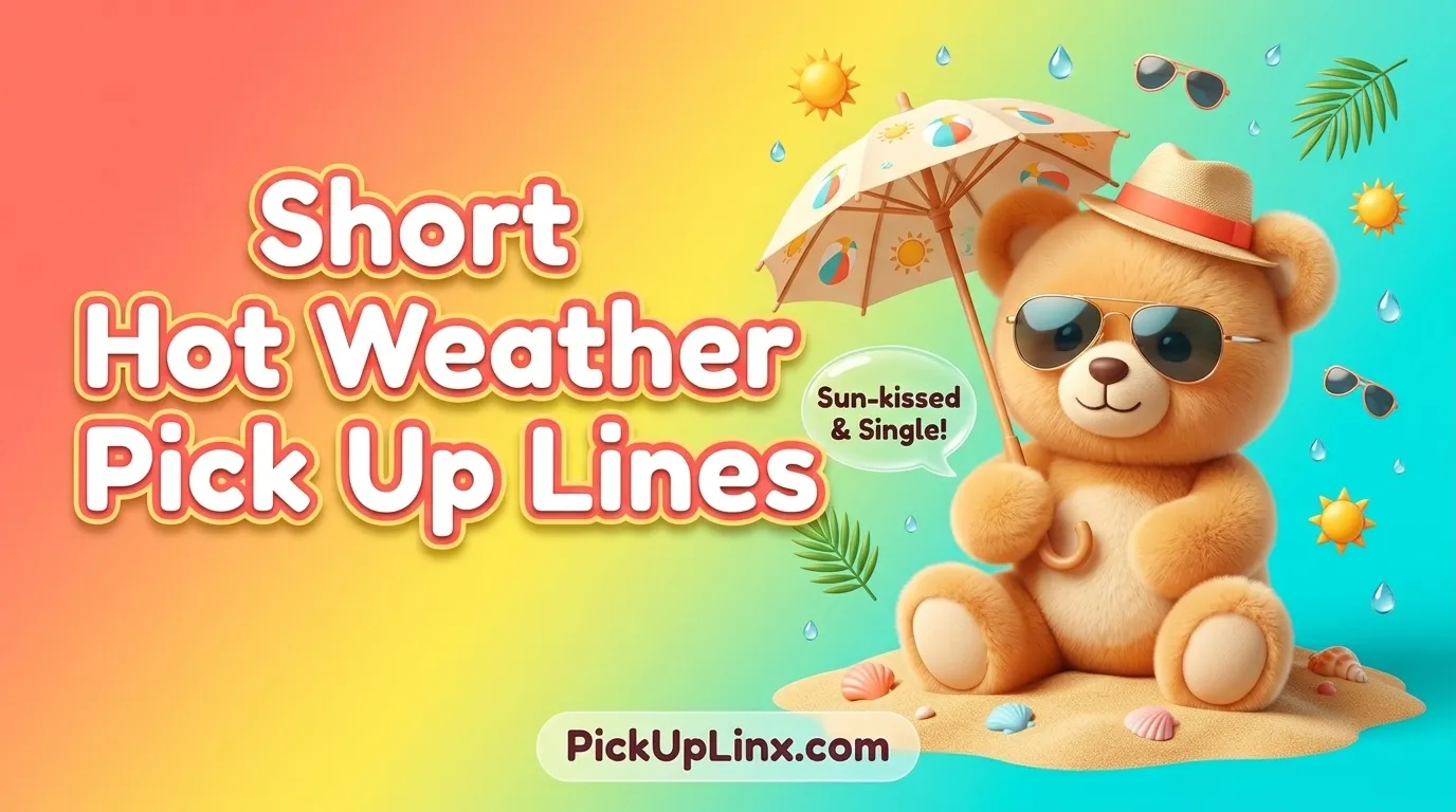 Short Hot Weather Pick Up Lines