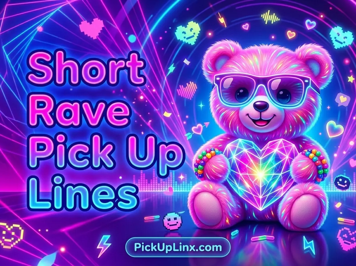 Short Rave Pick Up Lines