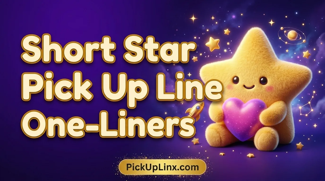 Short Star Pick Up Lines One-Liners