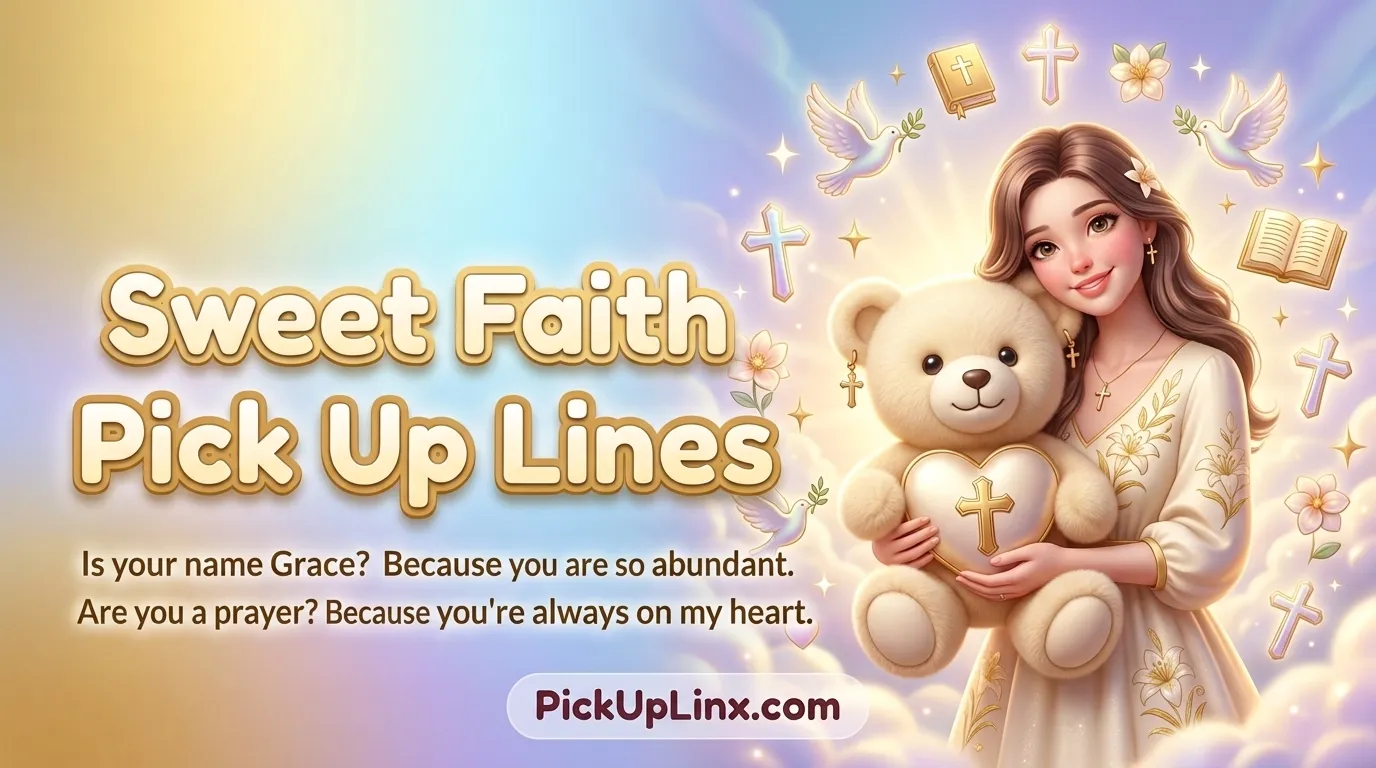 Sweet Faith Pick Up Lines