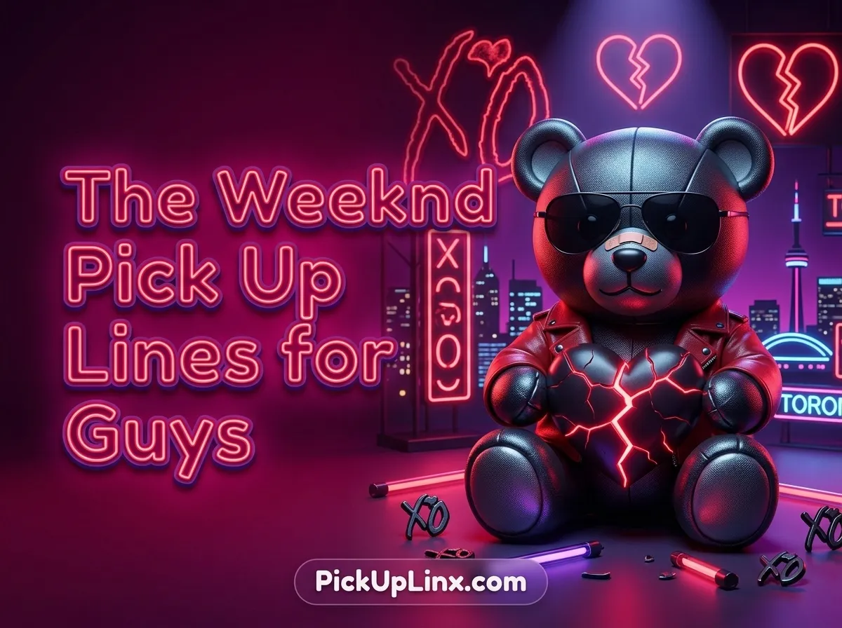The Weeknd Pick Up Lines for Guys