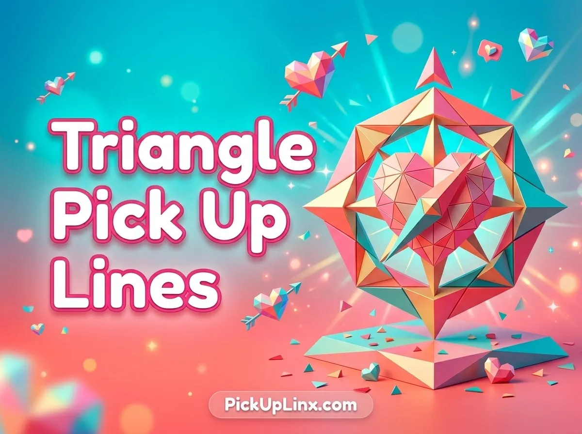 Triangle Pick Up Lines