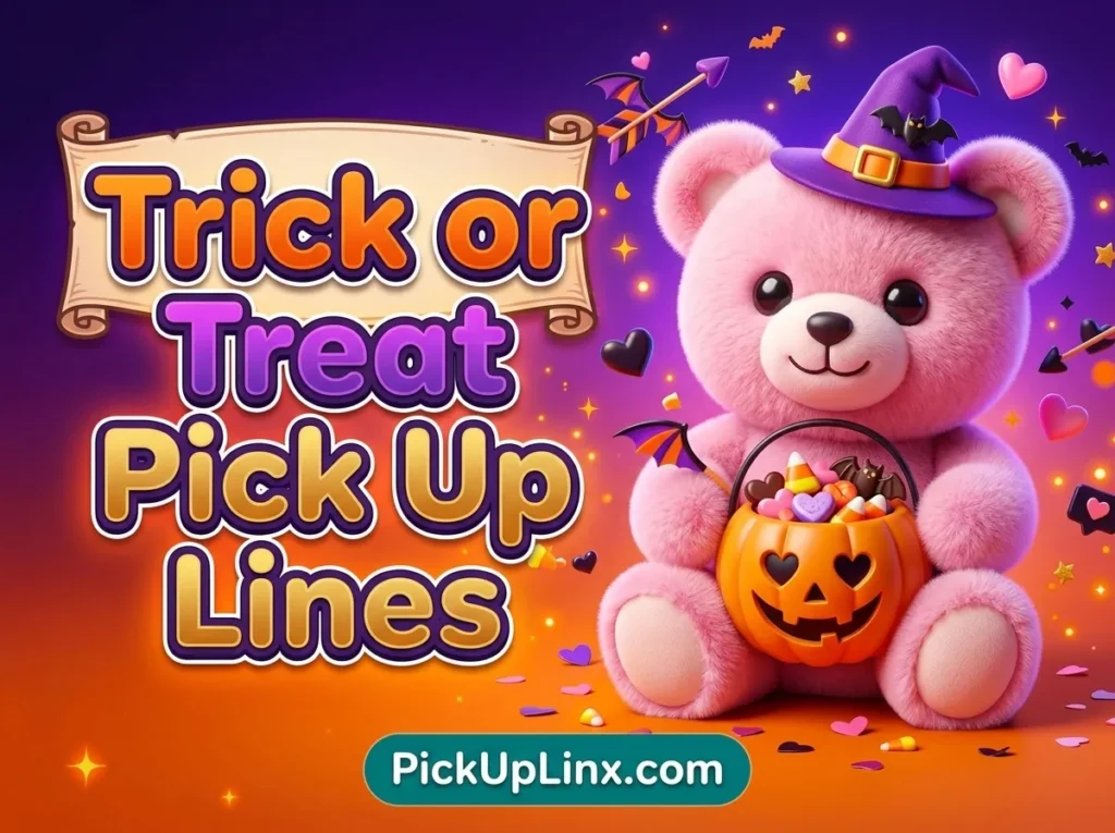 Trick or Treat Pick Up Lines