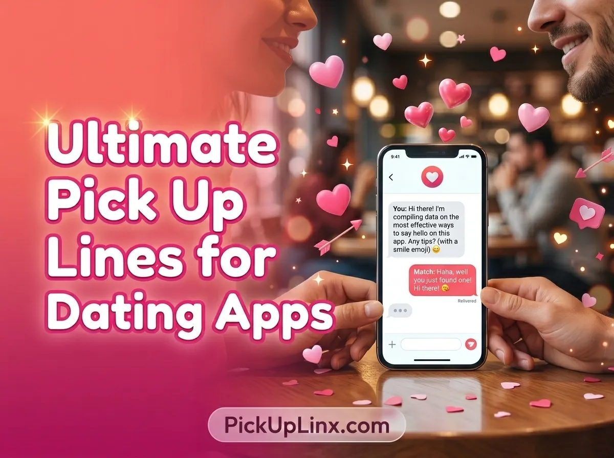 Ultimate Pick Up Lines for Dating Apps