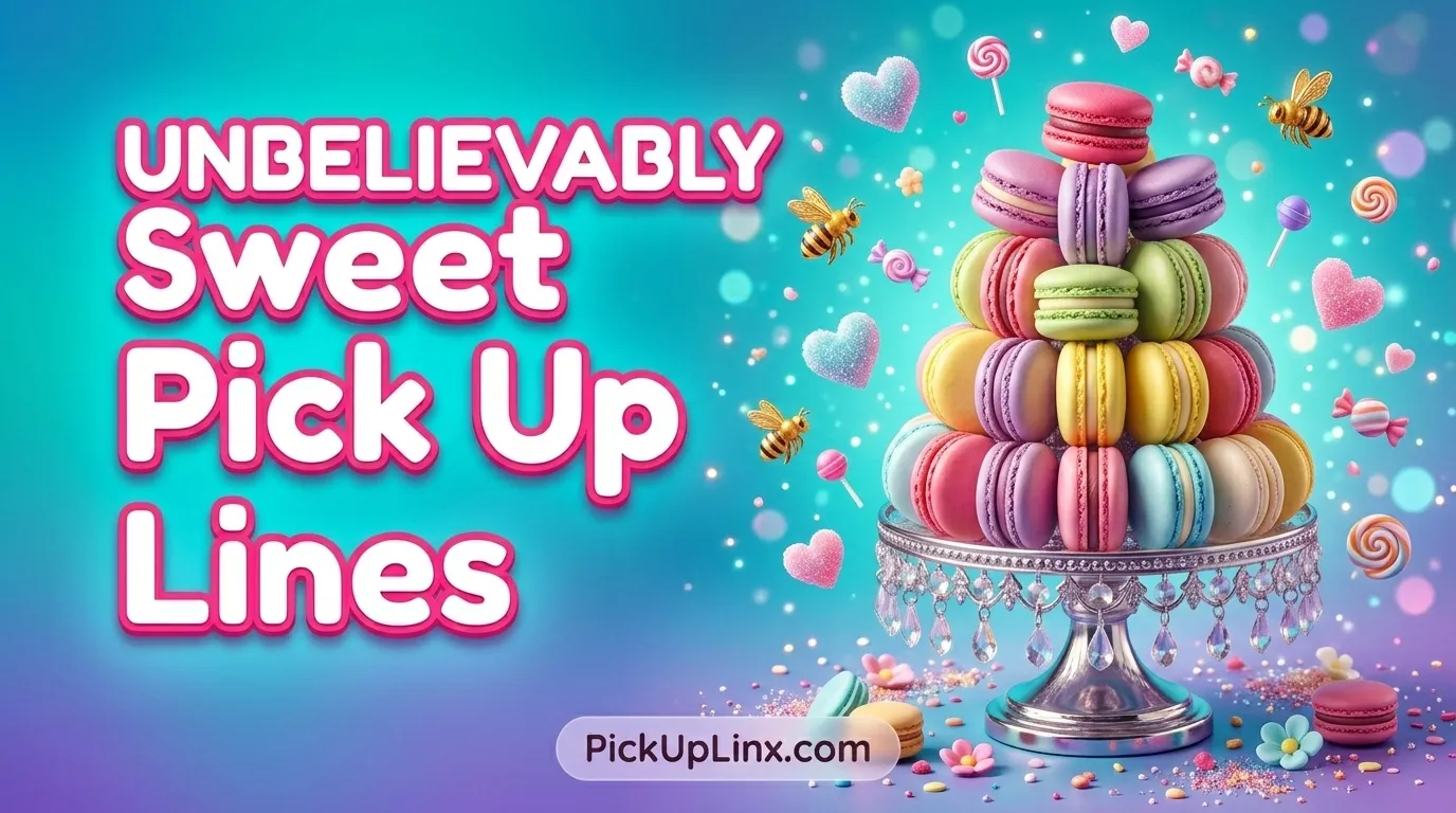 Unbelievably Sweet Pick Up Lines