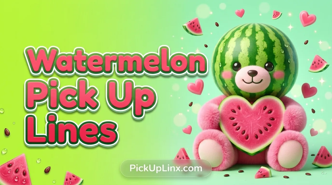 Watermelon Pick Up Lines