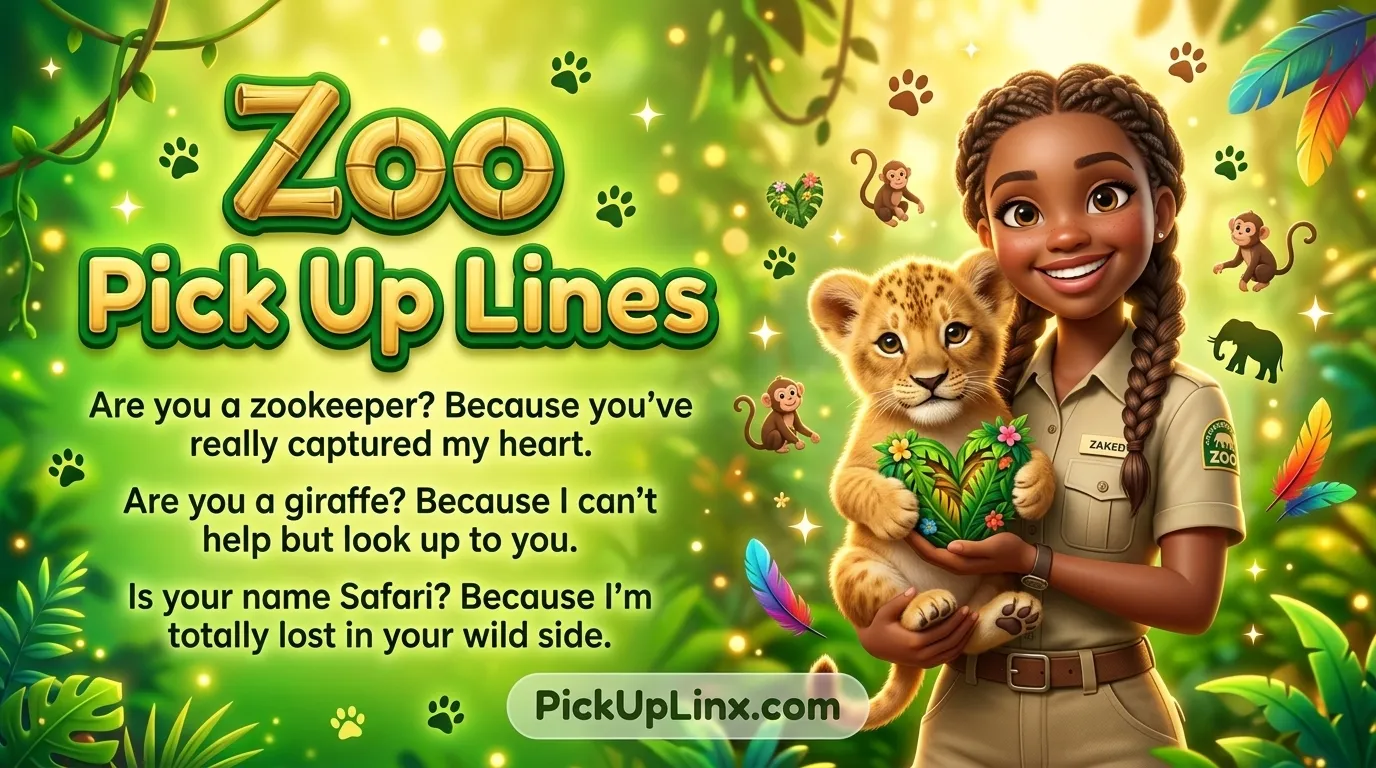 Zoo Pick Up Lines