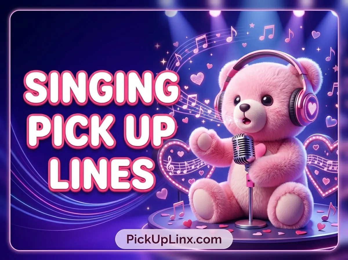 singing pick up lines