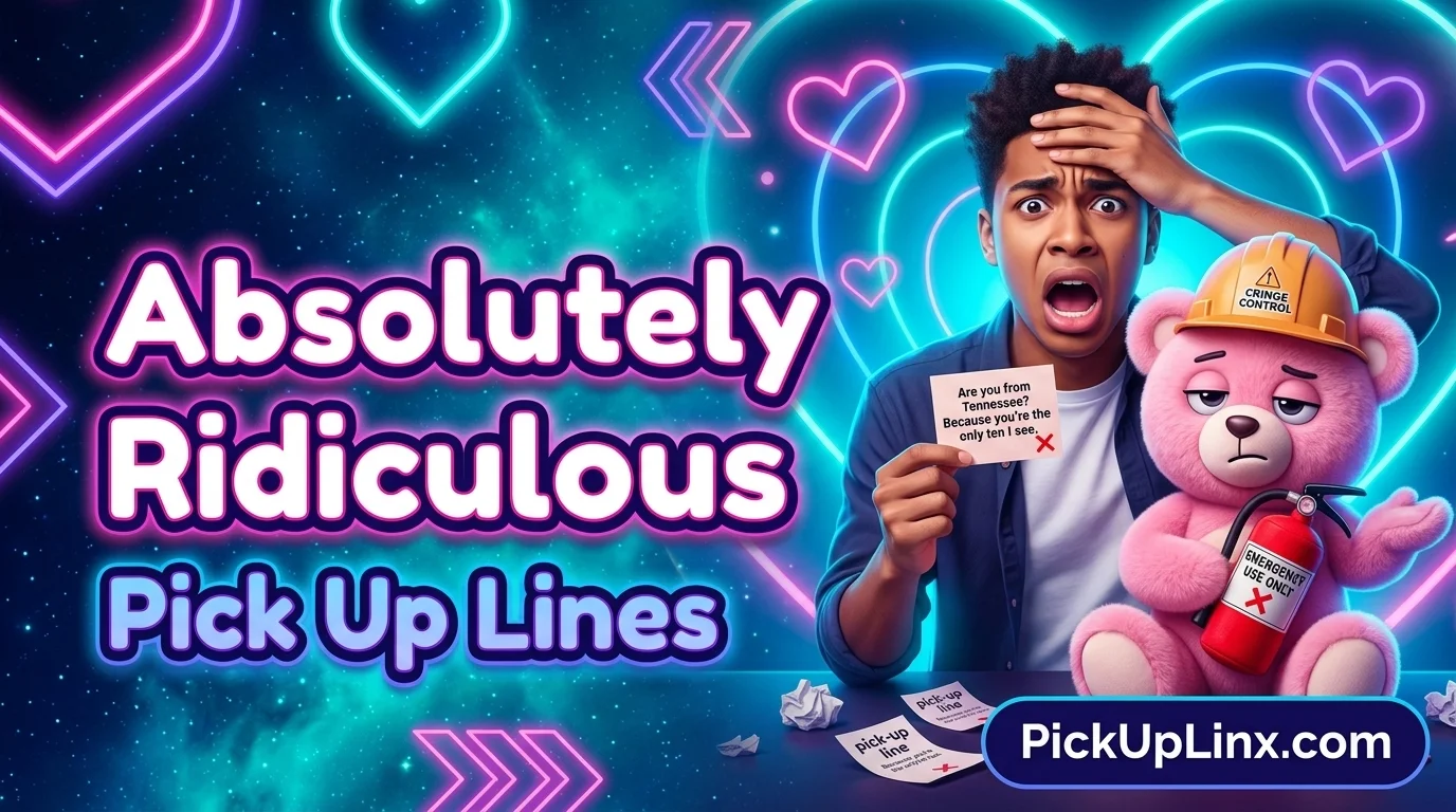 Absolutely Ridiculous Pick Up Lines