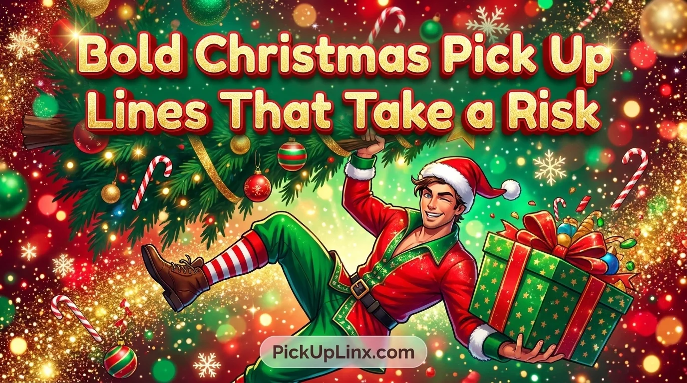 Bold Christmas Pick Up Lines That Take a Risk