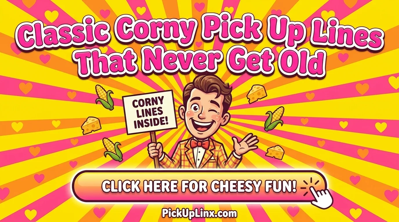 Cute and Corny Pick Up Lines for Crushes