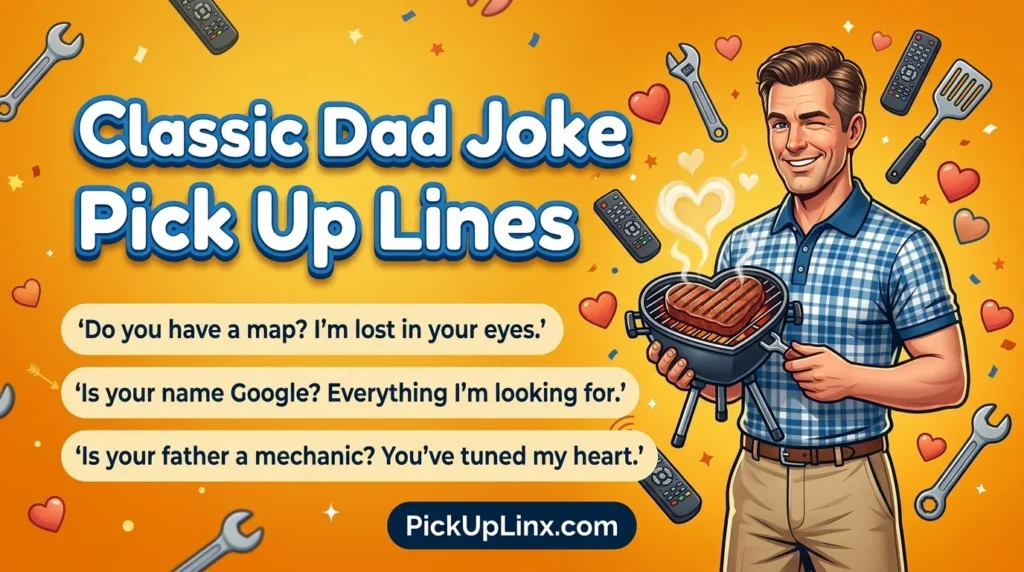 Classic Dad Joke Pick Up Lines 