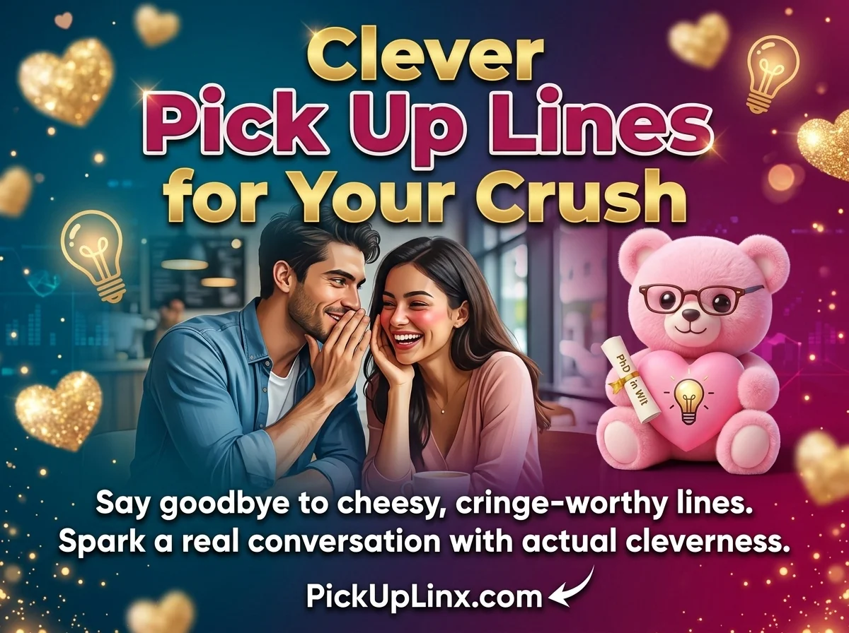 Clever Pick Up Lines for Your Crush