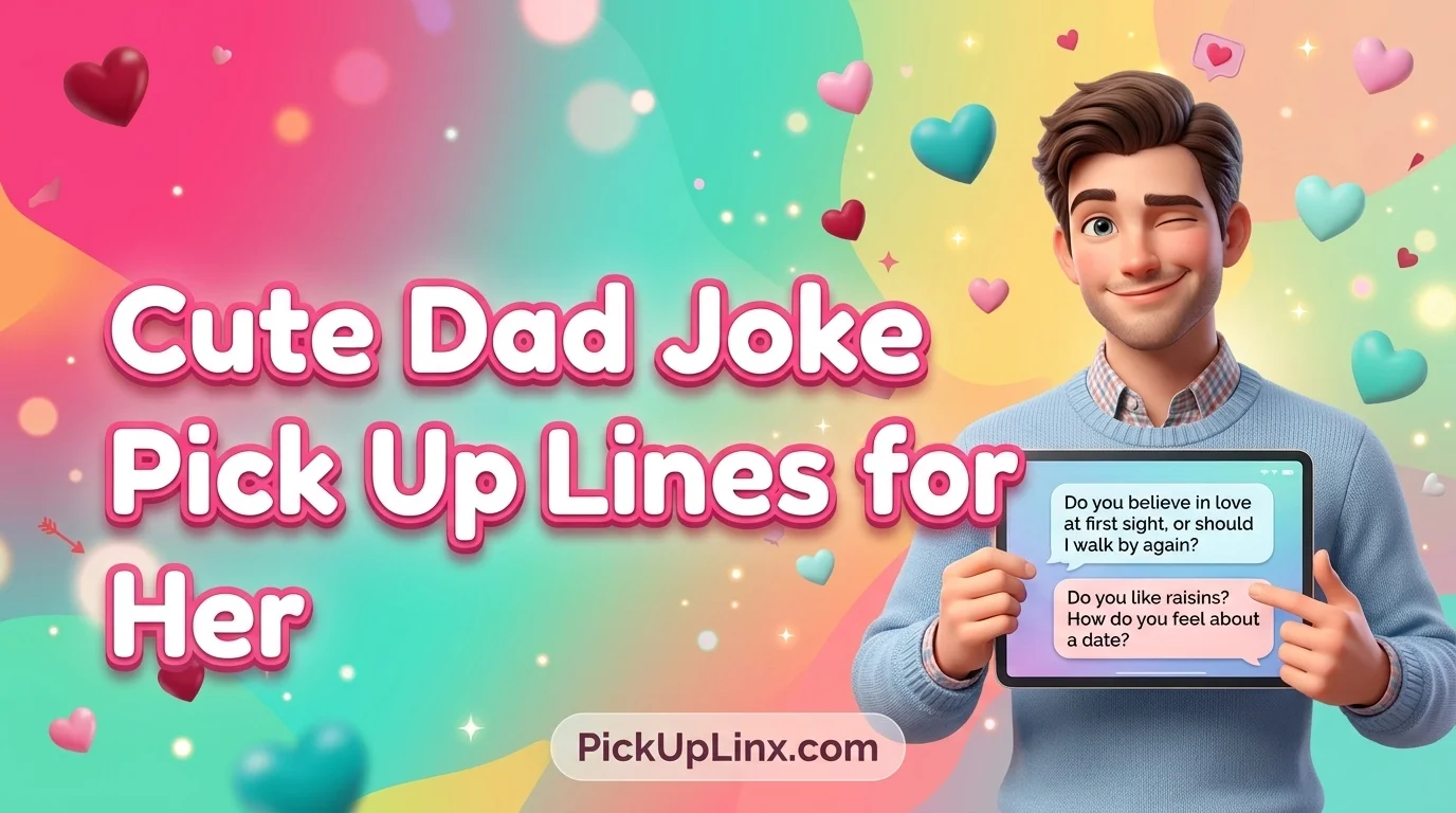 Cute Dad Joke Pick Up Lines for Her 