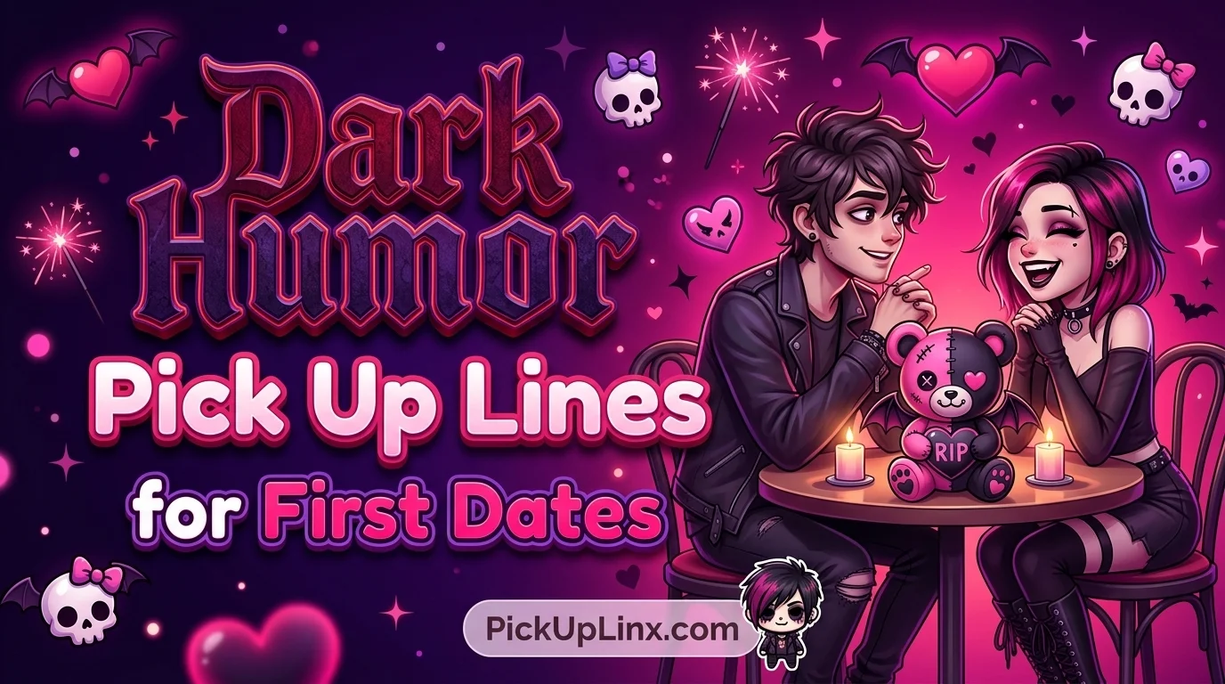 Dark Humor Pick Up Lines for First Dates