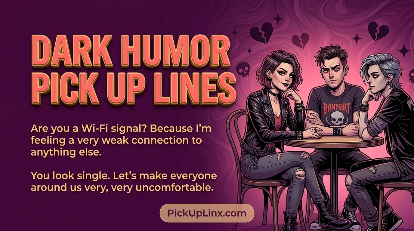 Dark Humor Pick Up Lines