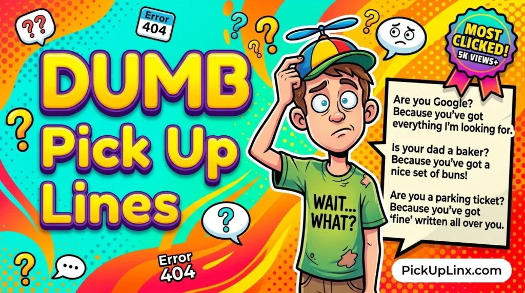 Dumb Pick Up Lines