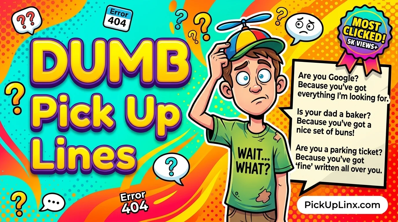 Dumb Pick Up Lines