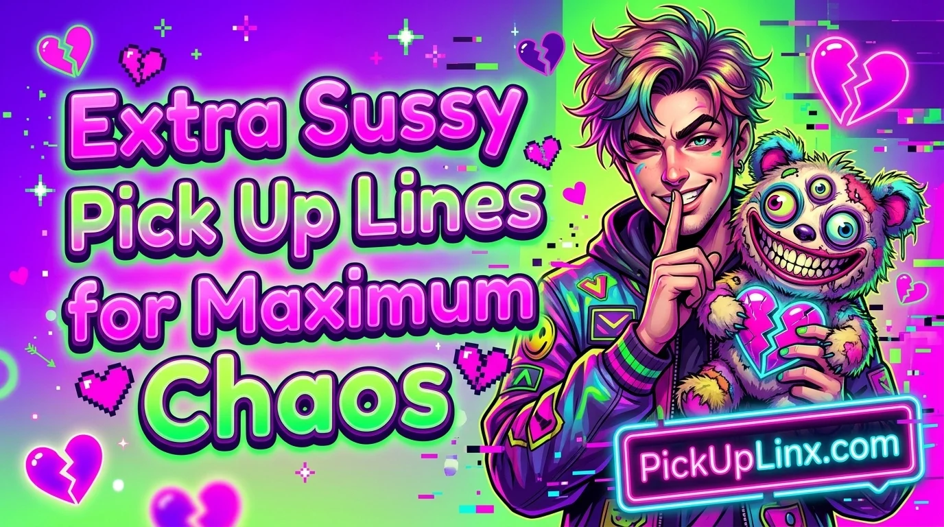 Extra Sussy Pick Up Lines for Maximum Chaos