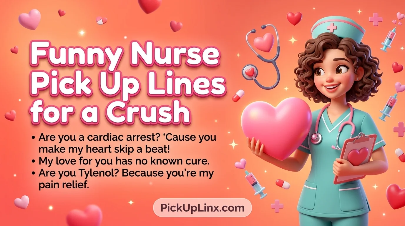 Funny Nurse Pick Up Lines for a Crush 